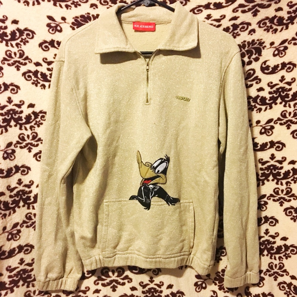 Vintage Warner Bros Daffy Duck Ice Iceberg Sweater